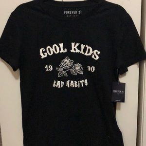 cool kids bad habit t shirt
